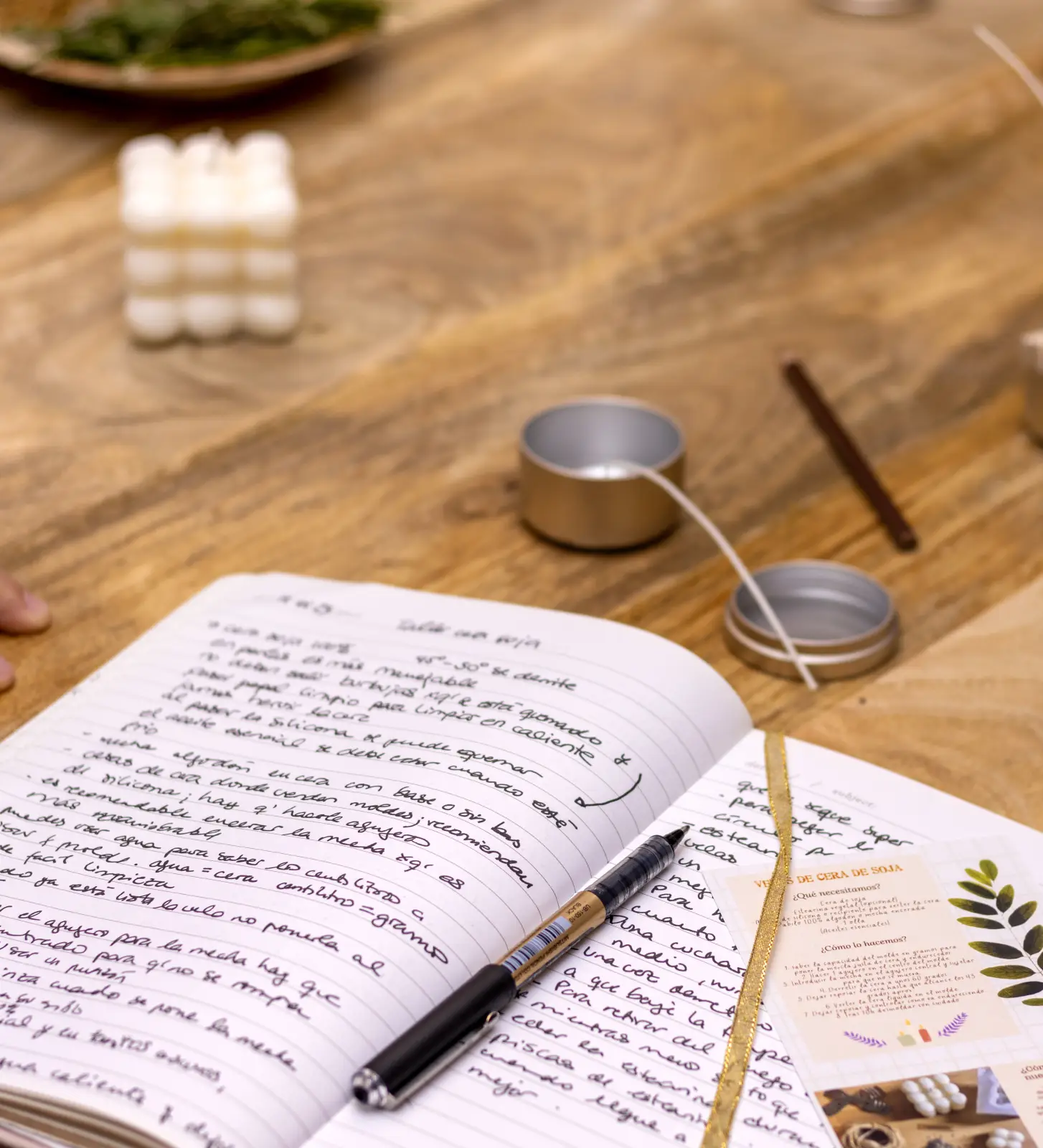 Formation fabrication de bougies